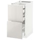 METOD / MAXIMERA Base cb 2 frnts/2 low/1 md/1 hi drw, white/Ringhult light grey, 40x60 cm