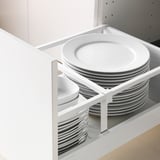 METOD / MAXIMERA Base cb 2 fronts/2 high drawers, white/Veddinge white, 40x60 cm