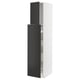 METOD / MAXIMERA Hc w p-o func 1dr/4drw, white/Nickebo matt anthracite, 40x60x200 cm