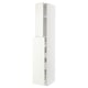 METOD / MAXIMERA Hc w p-o func 1dr/4drw, white/Vallstena white, 40x60x240 cm