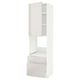 Option: METOD / MAXIMERA Hi cab f ov w dr/2 frnt/1 m/1 h drw, white/Ringhult light grey, 60x60x220 cm