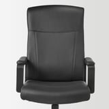 MILLBERGET Swivel chair, Murum black