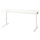 MITTZON Table top, white, 160x48 cm