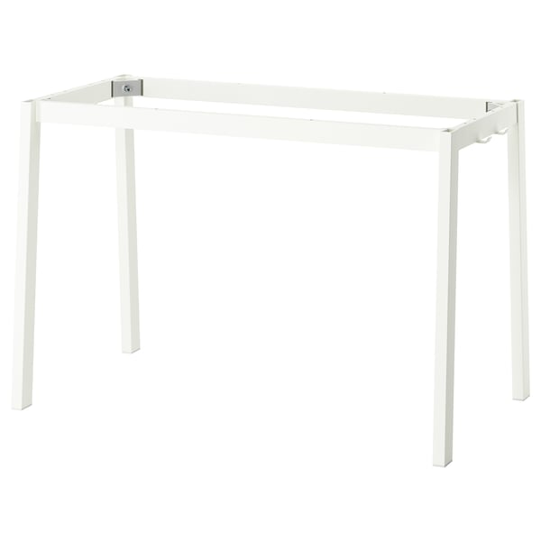 MITTZON Underframe for conference table, white, 120x68x73 cm