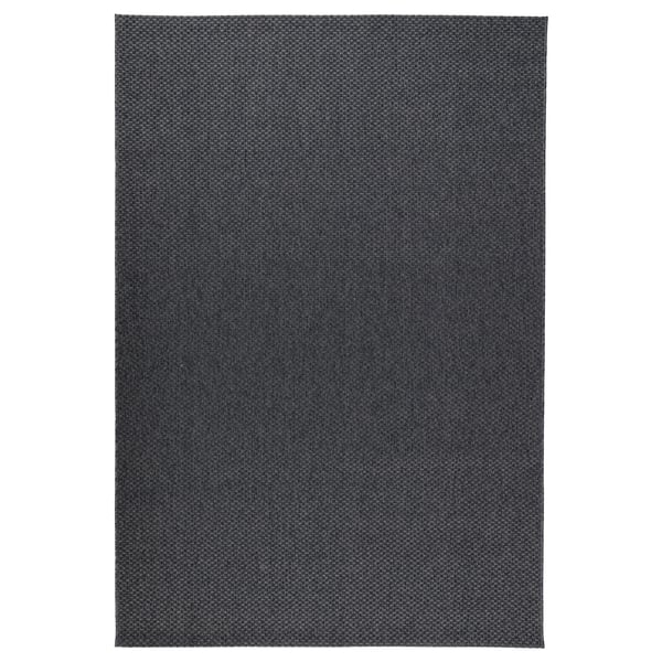 Morum سجاد بغزل مسط ح داخلي خارجي رمادي غامق 200x300 سم Ikea