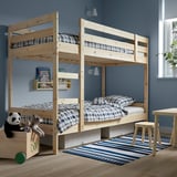 MYDAL Bunk bed frame, pine, 90x200 cm