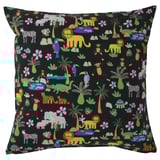 NATTHÄGER Cushion cover, multicolour/jungle, 50x50 cm