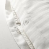 NATTJASMIN Duvet cover and 2 pillowcases, white, 240x220/50x80 cm