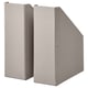 NIMM Magazine file, light grey-beige