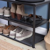 NIPÅSEN / BAGGMUCK Hallway furniture, set of 2, black/grey
