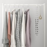 NORDLI Add-on clothes rail, white, 80x115 cm