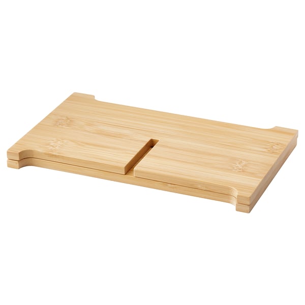 ÖGONTRÖST Stand for jar with tap, bamboo