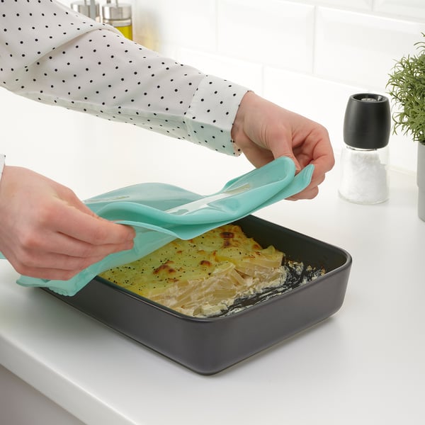 ÖVERMÄTT Food cover, silicone, 22x31 cm
