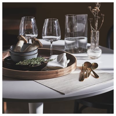 OMBONAD Tray, walnut, 42 cm