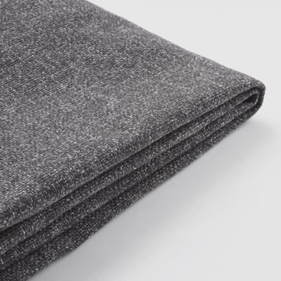 PÄRUP Cover for 3-seat sofa, with chaise longue/Gunnared dark grey