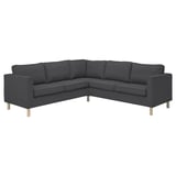 PÄRUP Cover for corner sofa, 4-seat, Gunnared dark grey