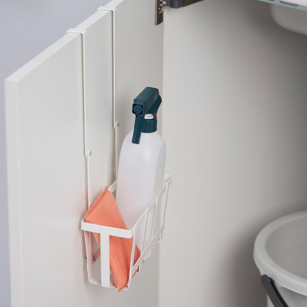 PÅLYCKE Clip-on basket for cabinet door