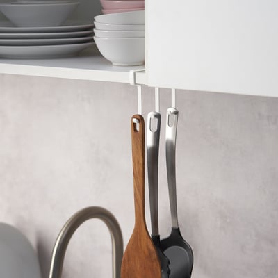 PÅLYCKE Clip-on hook rack