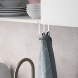 PÅLYCKE Clip-on hook rack