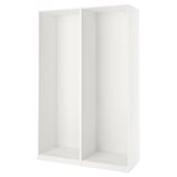 PAX 2 wardrobe frames, white, 150x58x236 cm