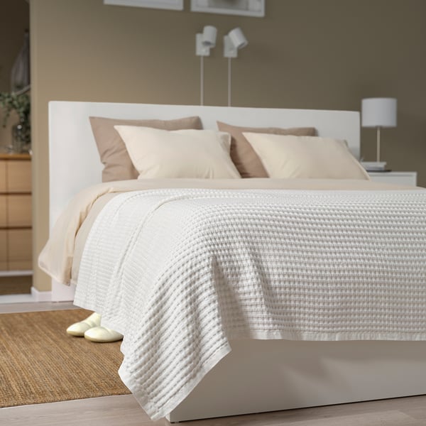 PELARTUJA Bedspread, white, 230x250 cm