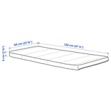 PELLEPLUTT Foam mattress for cot, 60x120x6 cm