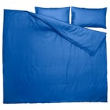 PILTANDVINGE Duvet cover and 2 pillowcases, blue, 240x220/50x80 cm