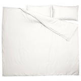 PILTANDVINGE Duvet cover and 2 pillowcases, white, 240x220/50x80 cm