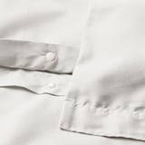 PILTANDVINGE Duvet cover and pillowcase, white, 150x200/50x80 cm