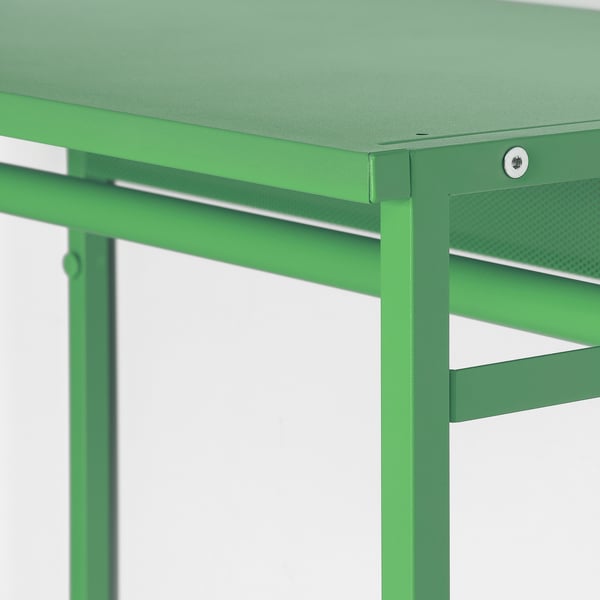 PLATSA Open clothes hanging unit, green, 80x40x120 cm