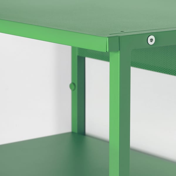 PLATSA Open shelving unit, green, 80x40x60 cm