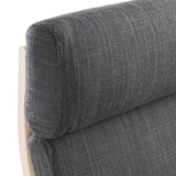 POÄNG Rocking-chair, birch veneer/Hillared anthracite
