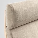 POÄNG Rocking-chair, birch veneer/Hillared beige