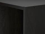 RAKKESTAD Shelf, black-brown, 56x50 cm