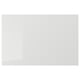 RINGHULT Drawer front, high-gloss light grey, 60x40 cm