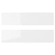 Option: RINGHULT Drawer front, high-gloss white, 40x10 cm