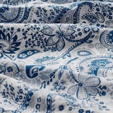 RODGERSIA Pillowcase, blue/white, 50x80 cm