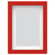 Option: RÖDALM Frame, red, 13x18 cm