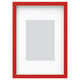 Option: RÖDALM Frame, red, 21x30 cm