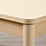 RÖNNINGE Extendable table, birch, 155/210x90x75 cm