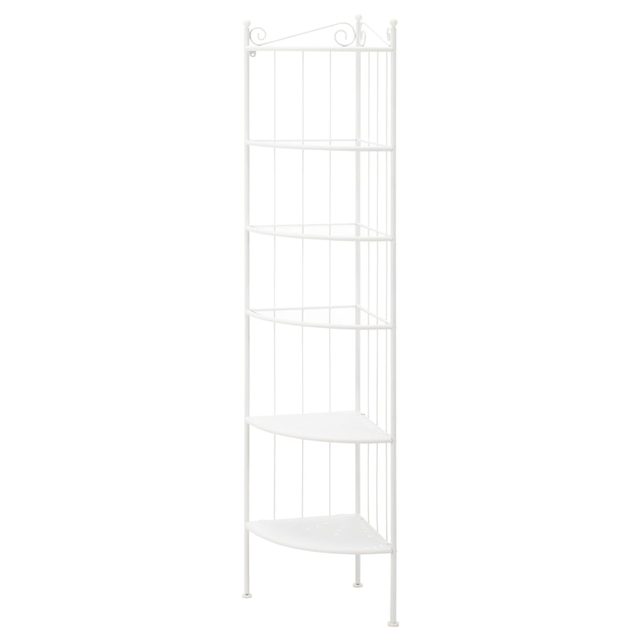 RÖNNSKÄR corner shelf unit, white IKEA