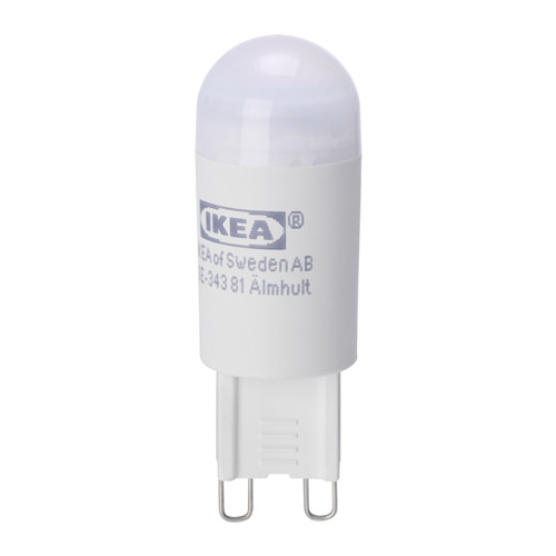 RYET LED bulb G9 200 lumen IKEA