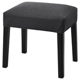 SAKARIAS Stool, black/Sporda dark grey