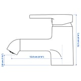 SALJEN Wash-basin mixer tap, black