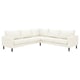 SALTSJÖBADEN Corner sofa, 4-seat, Blekinge white