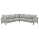 SALTSJÖBADEN Corner sofa, 4-seat, Tonerud grey