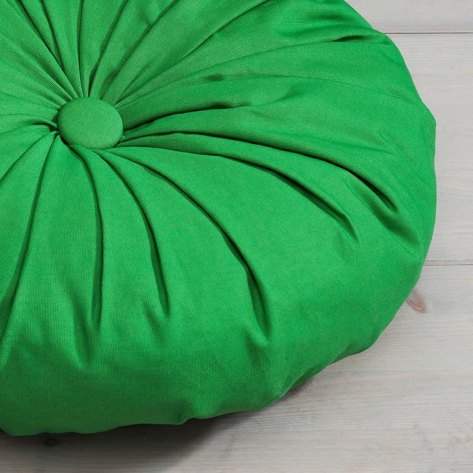 SAMMANKOPPLA Cushion round green IKEA