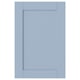 Blue SANNIDAL cabinet door, rectangular, smooth, classic design.