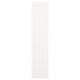 Option: SANNIDAL Door with hinges, white, 40x180 cm