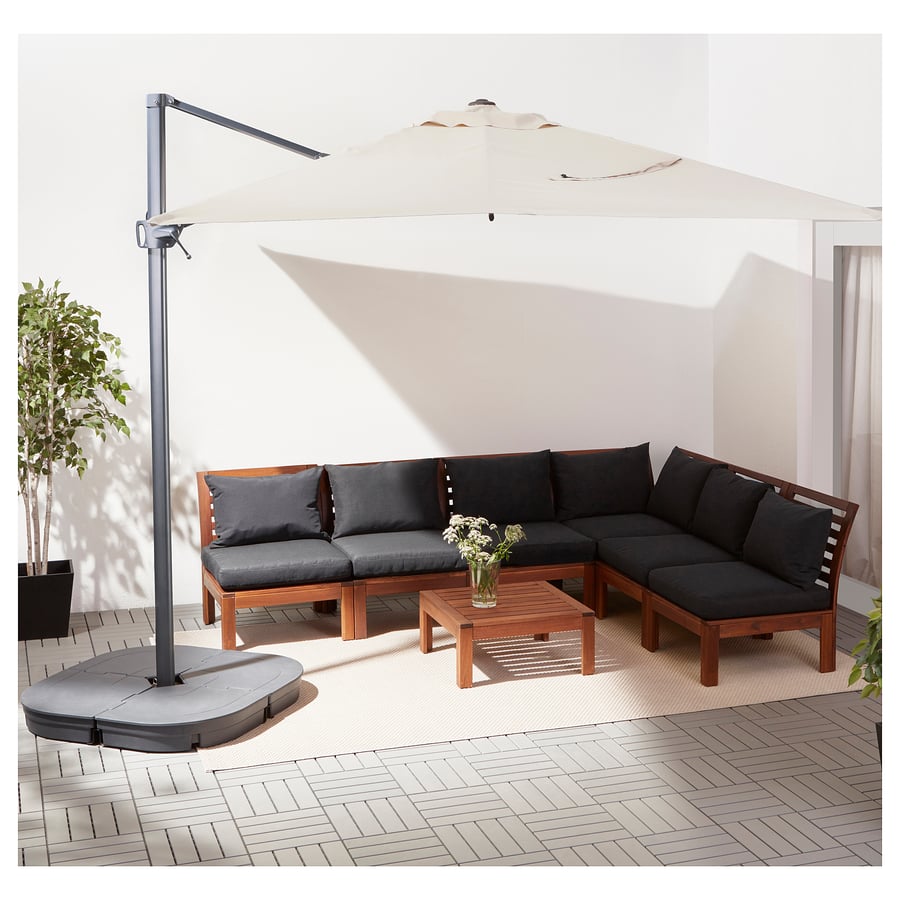 SEGLARÖ مظلة خارجية، معلقة بيج، مائلة ايكيا